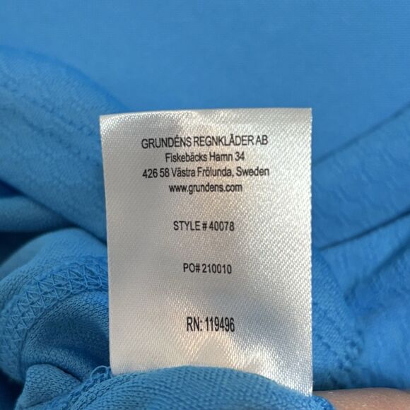 Grundéns Solstrale Pro Hoody in Coastal Blue Men’s L - Picture 9 of 9